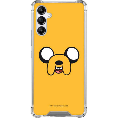 Adult Swim Adventure Time Jake The Dog Galaxy A15 5G Clear Case